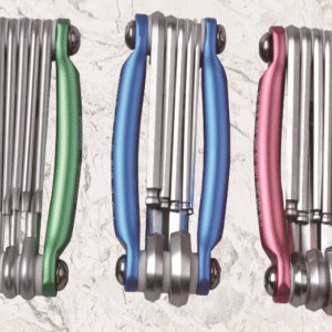 3PCS CR-V folding hex key set