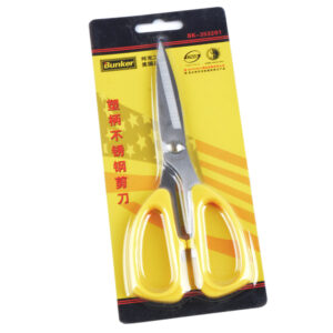 Plastic handle  electroplating  civil  scissors