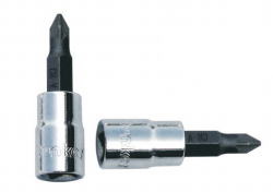 1/4”(6.3mm CR-V)pozi screwdriver socket sets