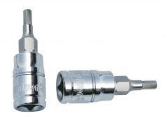 1/4"(6.3mm)CR-V torx socket sets