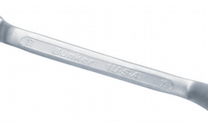 BI-hexagongl ring spanner with peral nickeled