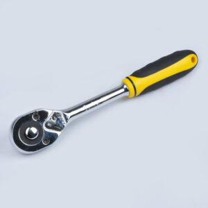 1/2"(12.5mm)Cr-v double color handle quick release ratchet wrench