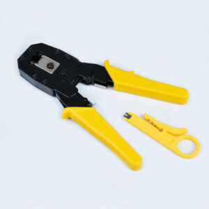 Three-way network pliers