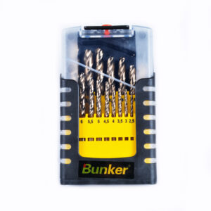 19pcs Finely Milled Twist Drill Bit Set