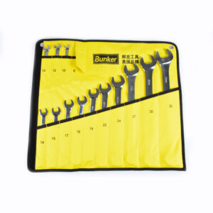 14pcs  CR-V  Mirror  Polished  combination  spanner