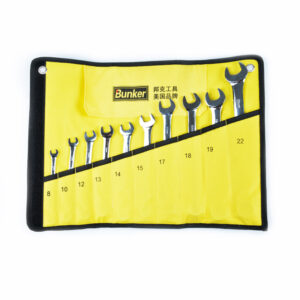 10pcs CR-V Mirror Polished combination spanner