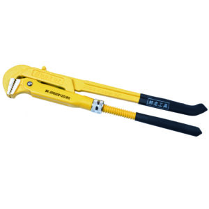 90°bent nose steel pipe wrench