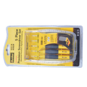 5PCS computer screwdriver set with plastic cover
