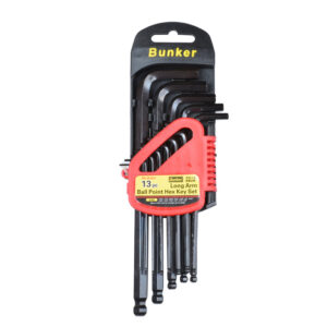13PCS  British Type ball  point  hex key set