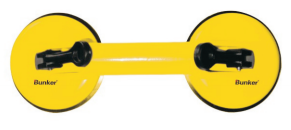 Double claw glass sucker