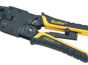 Ratchet type three-way network pliers